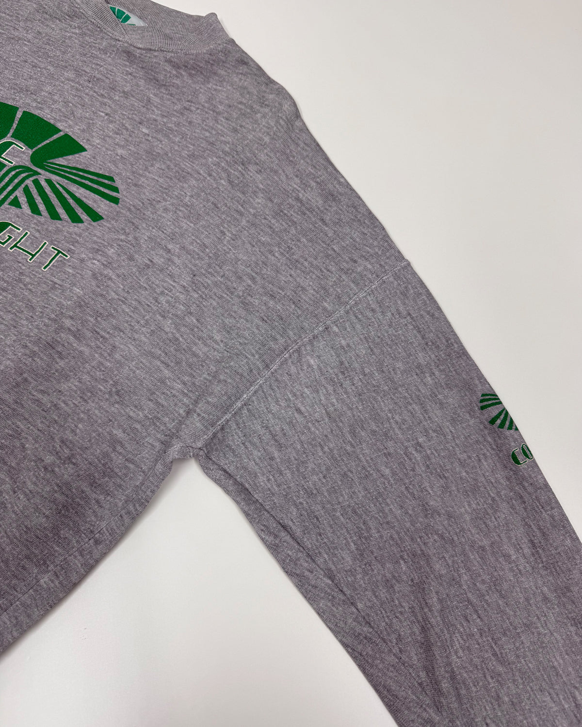Vintage 1980s Copyright Ultra Boxy Crewneck Light Heathergrey