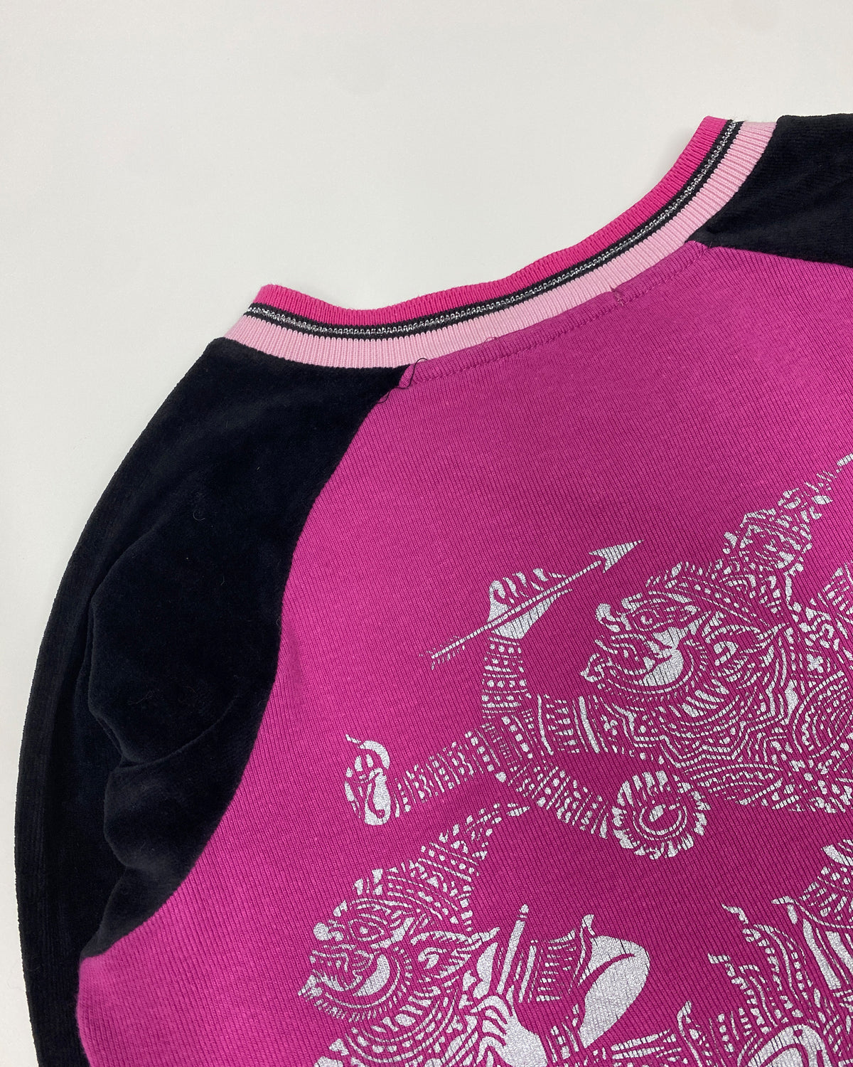 Custo Barcelona 2000s Elephant Print Top Pink