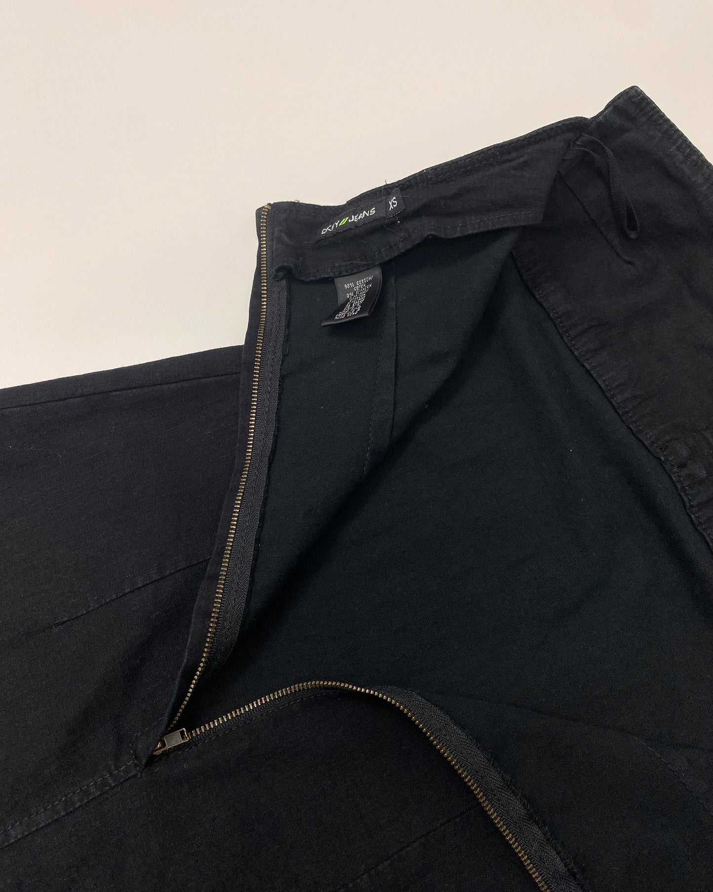 DKNY Jeans 2000s Shoulder Free Neckholder Dress Black