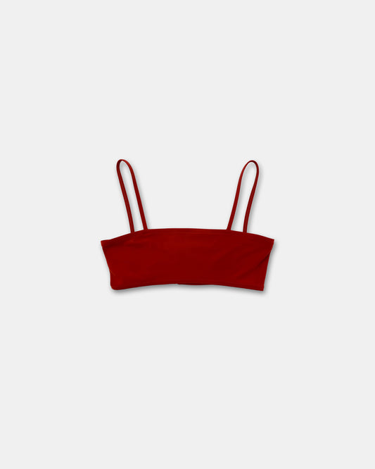 DKNY 2000s Bralette Top Red