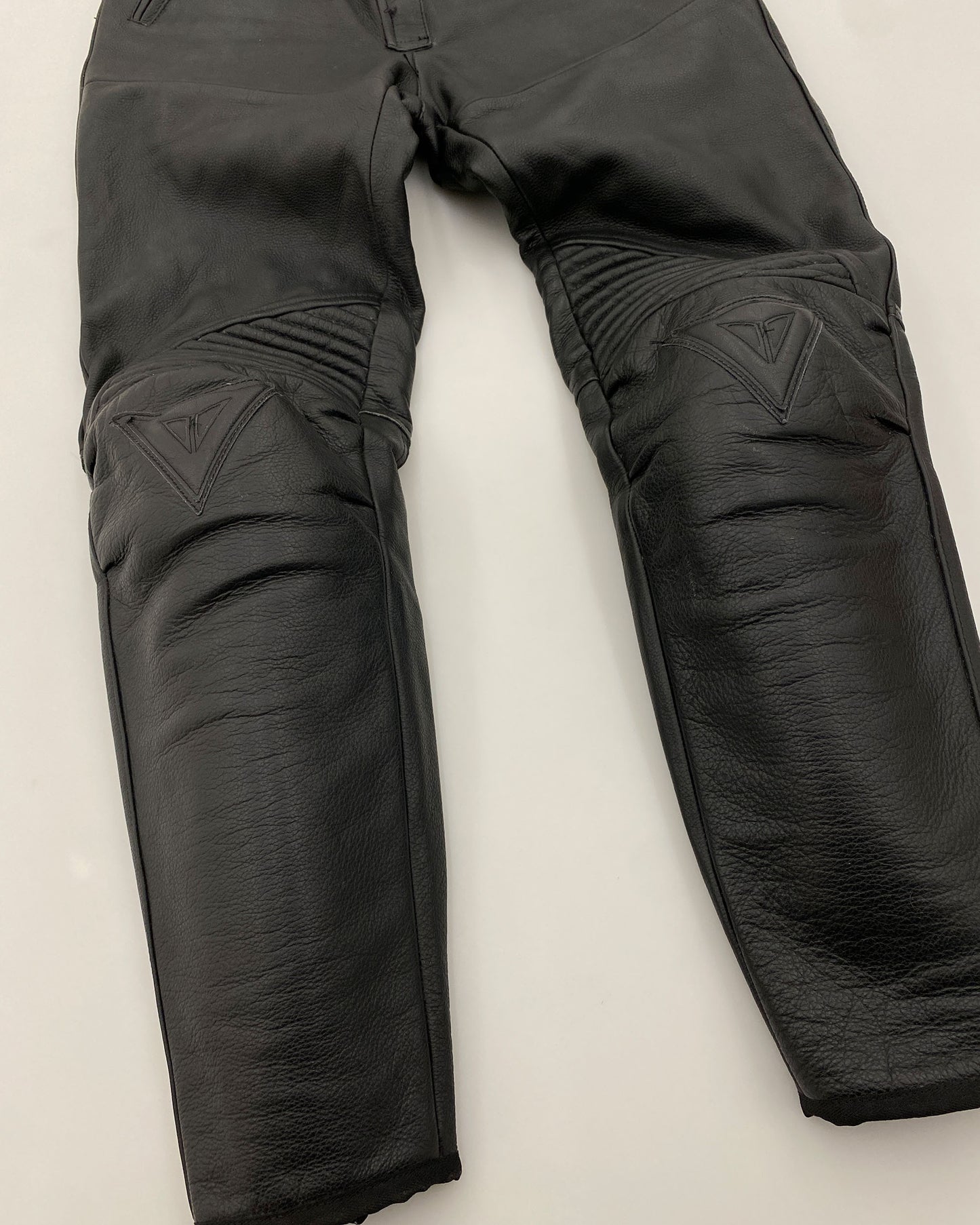 Dainese 1970s Racing Leatherjacket and Leatherpants Set Black Yellow