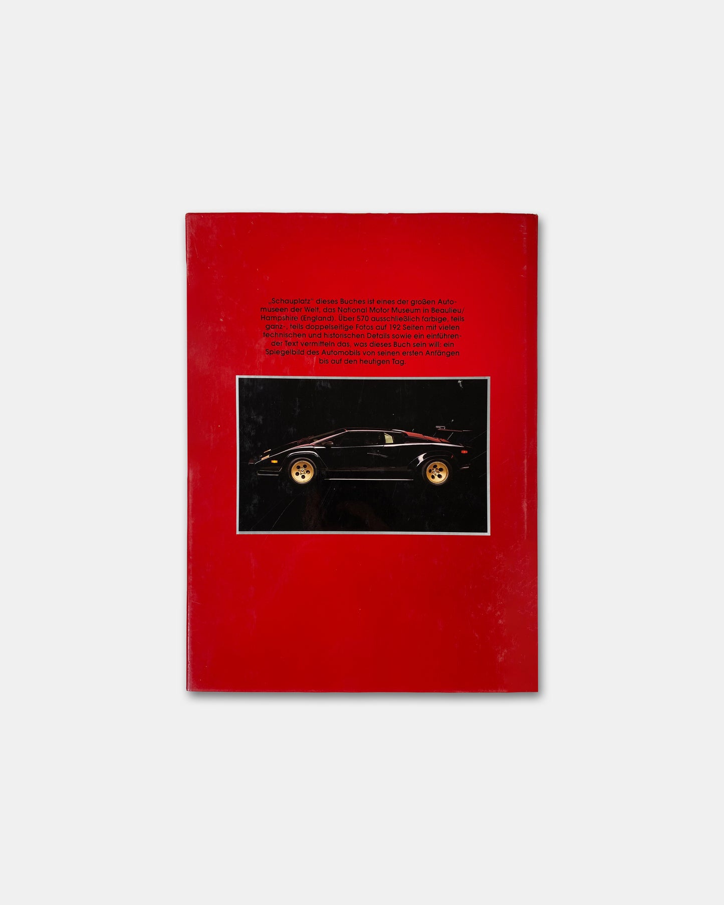 Karl Müller Verlag 1990 Das Auto Gestern und Heute Book