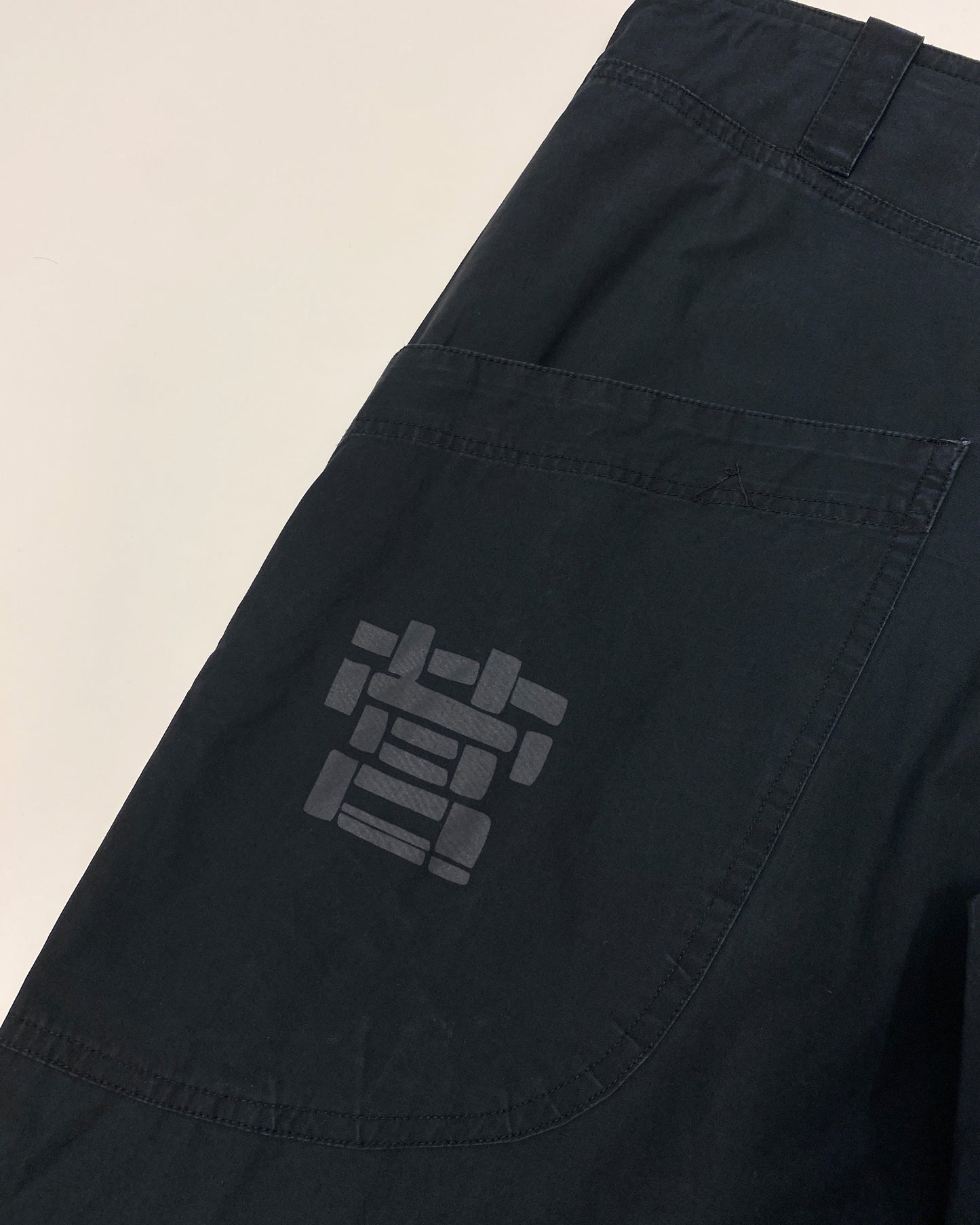 Skunkfunk SKFK 2010s Wide Cotton Pants Black