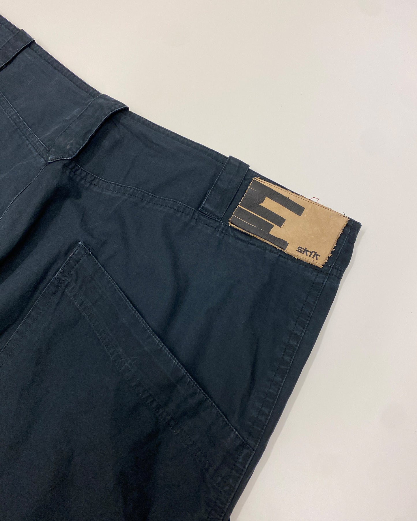Skunkfunk SKFK 2010s Wide Cotton Pants Black