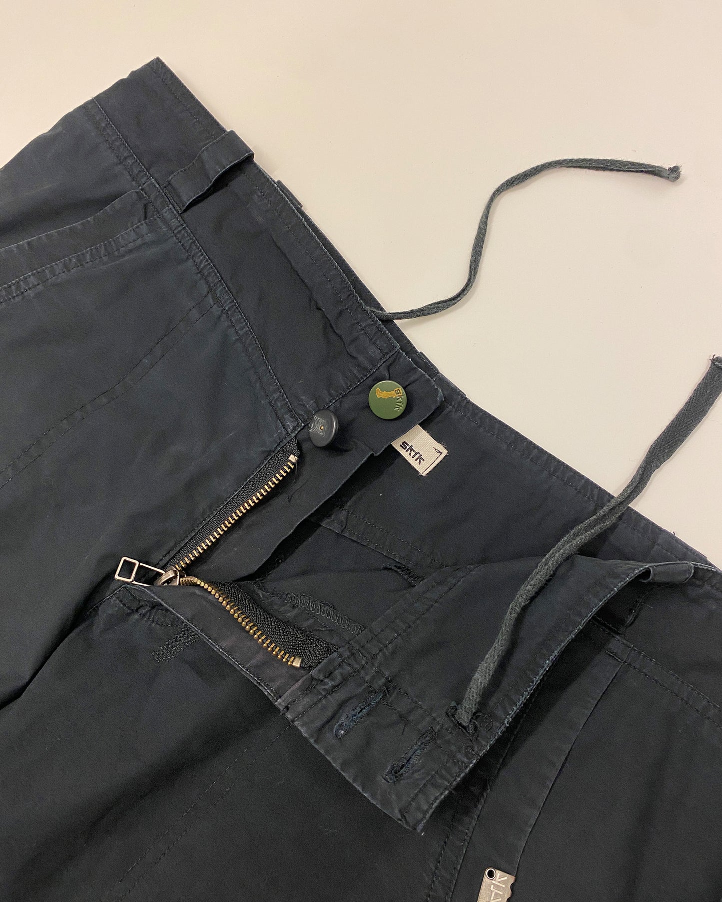 Skunkfunk SKFK 2010s Wide Cotton Pants Black