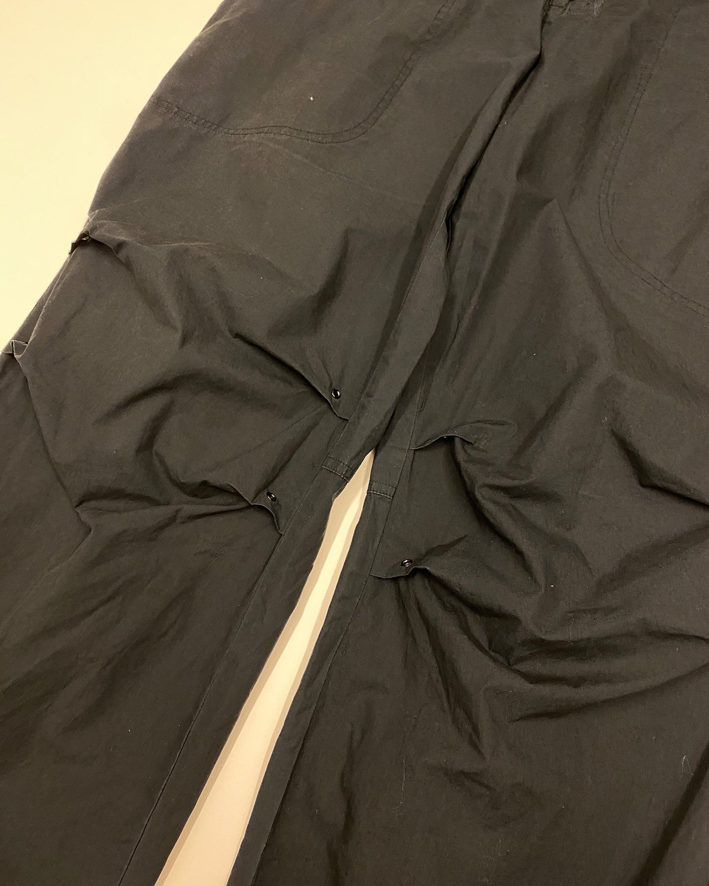 Skunkfunk SKFK 2010s Wide Cotton Pants Black