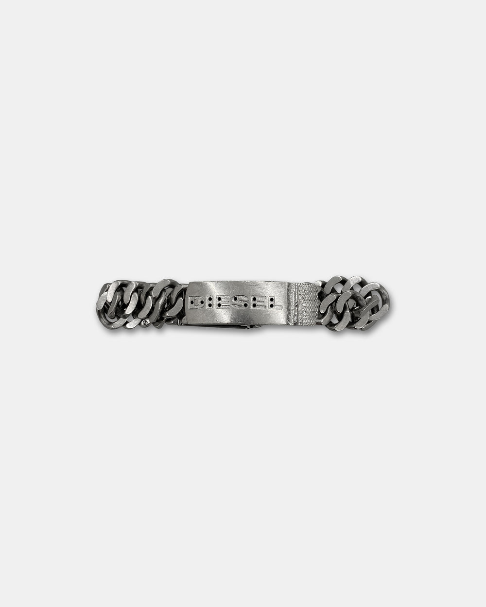 Diesel 2010s Amor Bracelet Metallic Silver