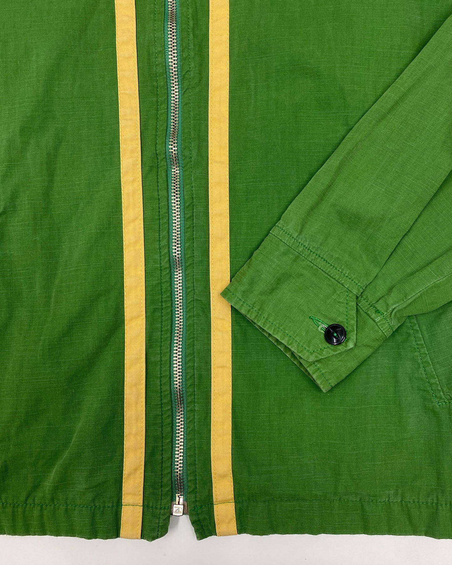 Diesel 2000s Light Cotton Jacket Green Yellow