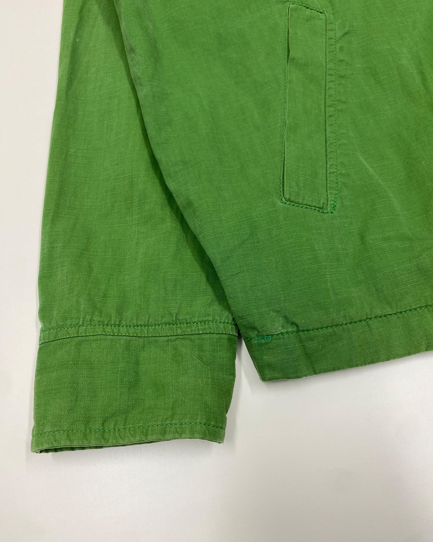 Diesel 2000s Light Cotton Jacket Green Yellow