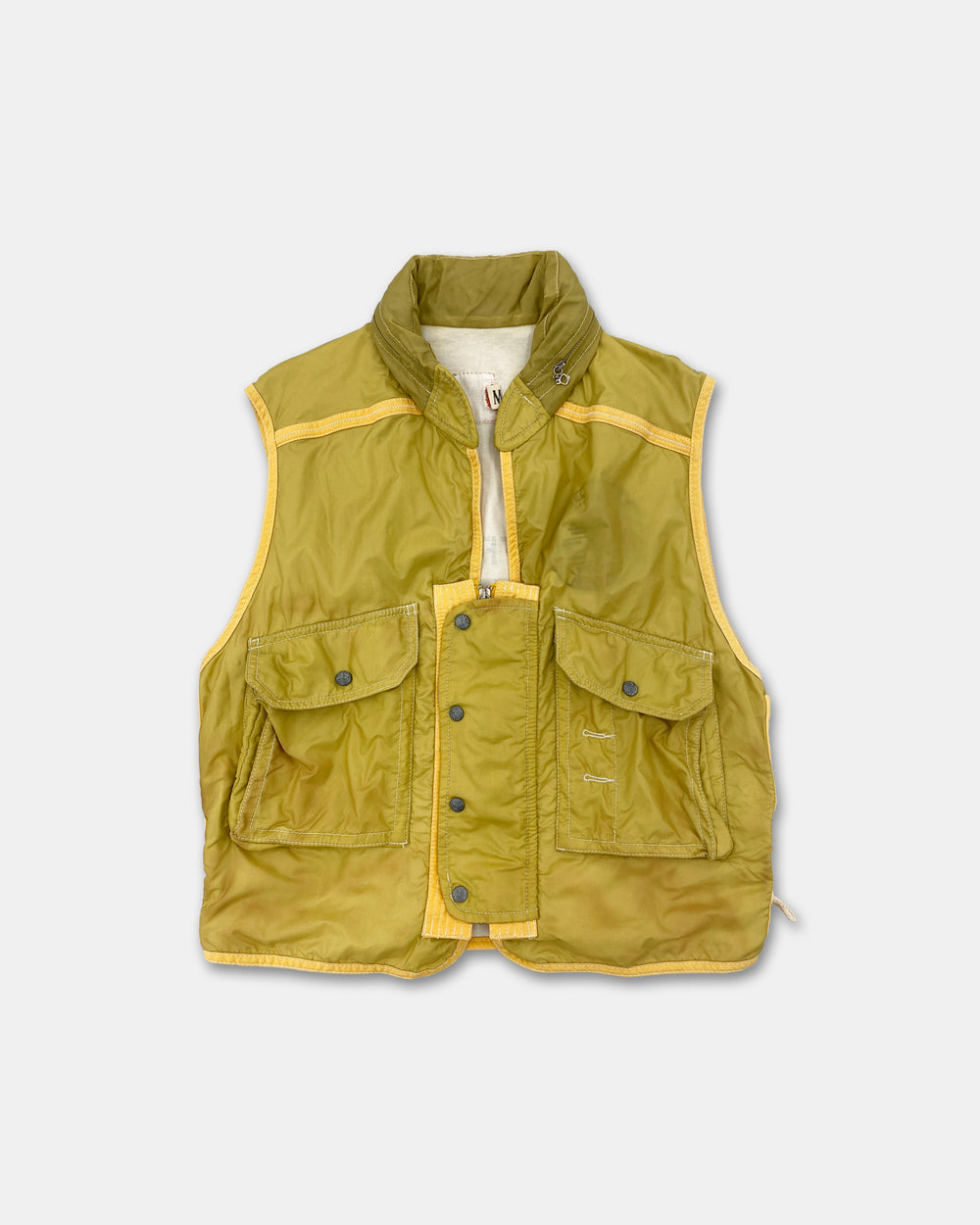 Diesel 1990s Lifeguard Vest Yellow