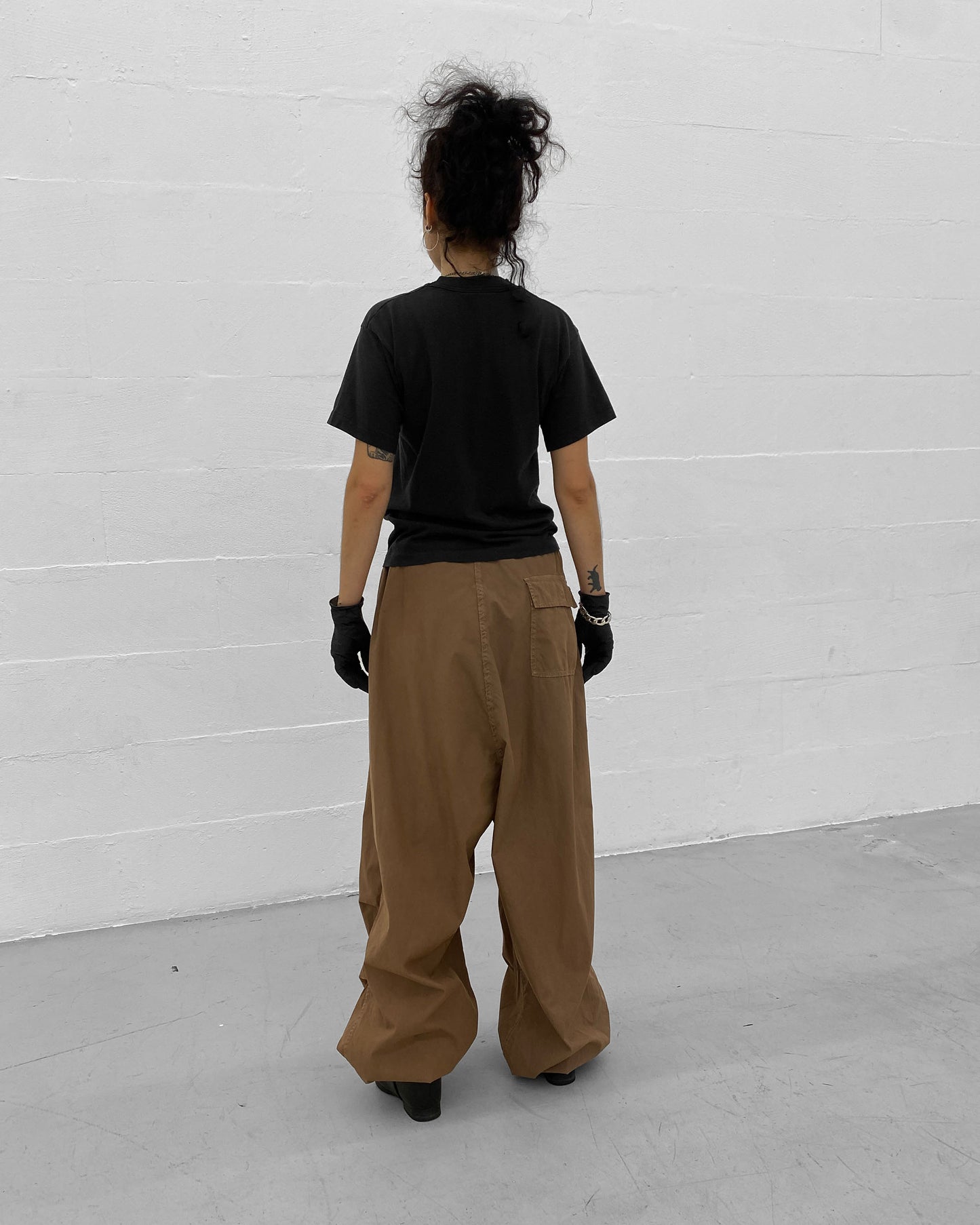 Vintage 1990s Dyed US Army Snow Pants Brown