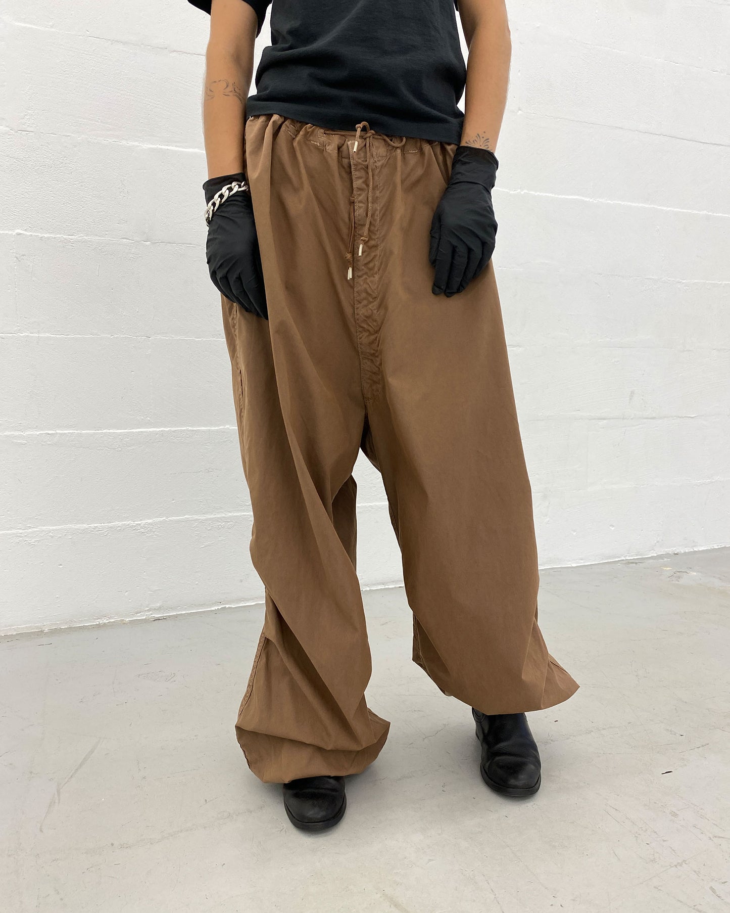 Vintage 1990s Dyed US Army Snow Pants Brown