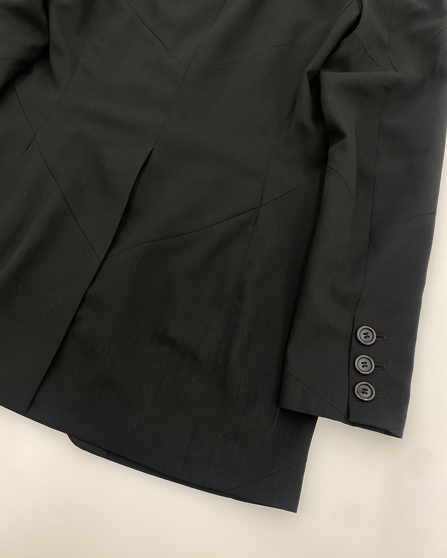 Dirk Bikkembergs Hommes pour la femme 1990s Blazer Jacket Black