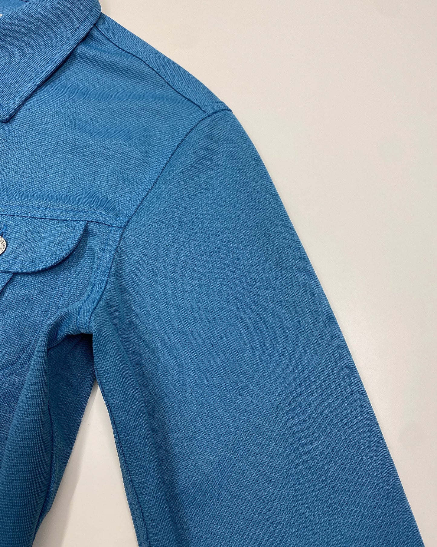 Dolce & Gabbana 2000s Light Rider Jacket Bright Blue