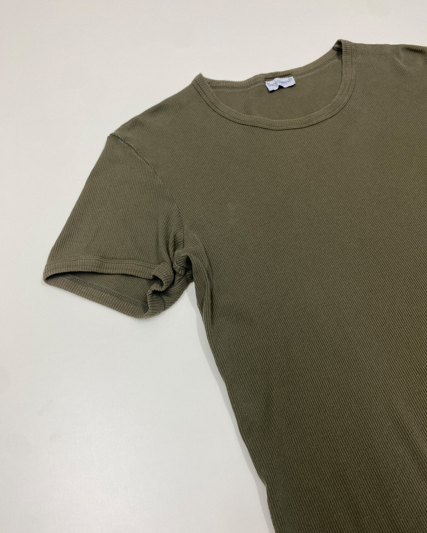 Dolce & Gabbana Underwear 2010s Ribbed T-Shirt Green