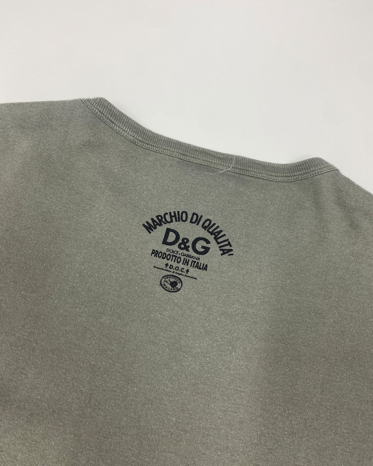 Dolce & Gabbana 2000s Too Sexy For Ya? T-Shirt Green