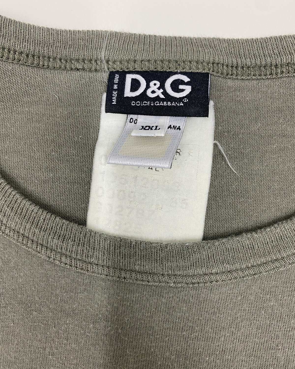 Dolce & Gabbana 2000s Too Sexy For Ya? T-Shirt Green