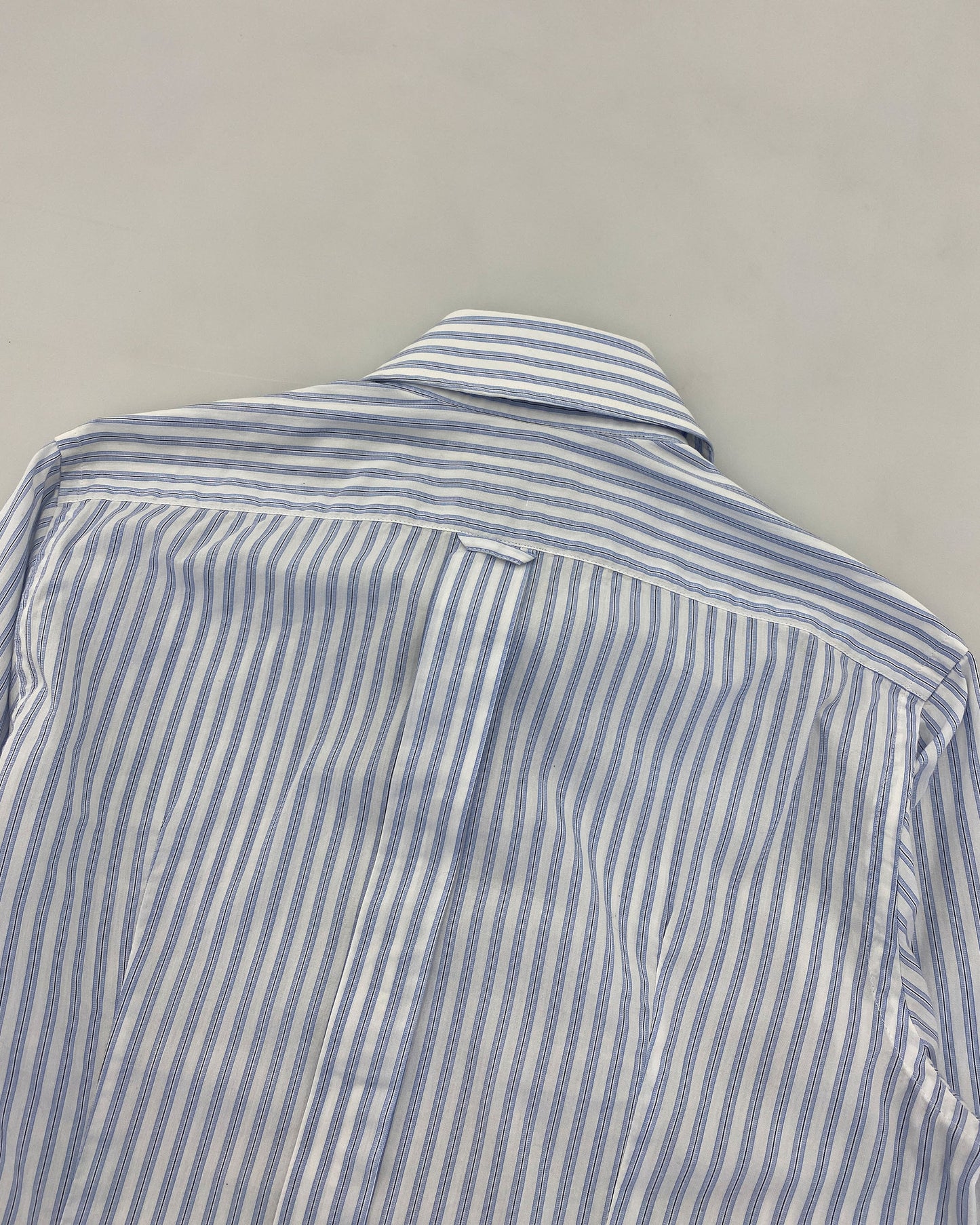 Dolce & Gabbana 2010s Striped Shirt Light Blue