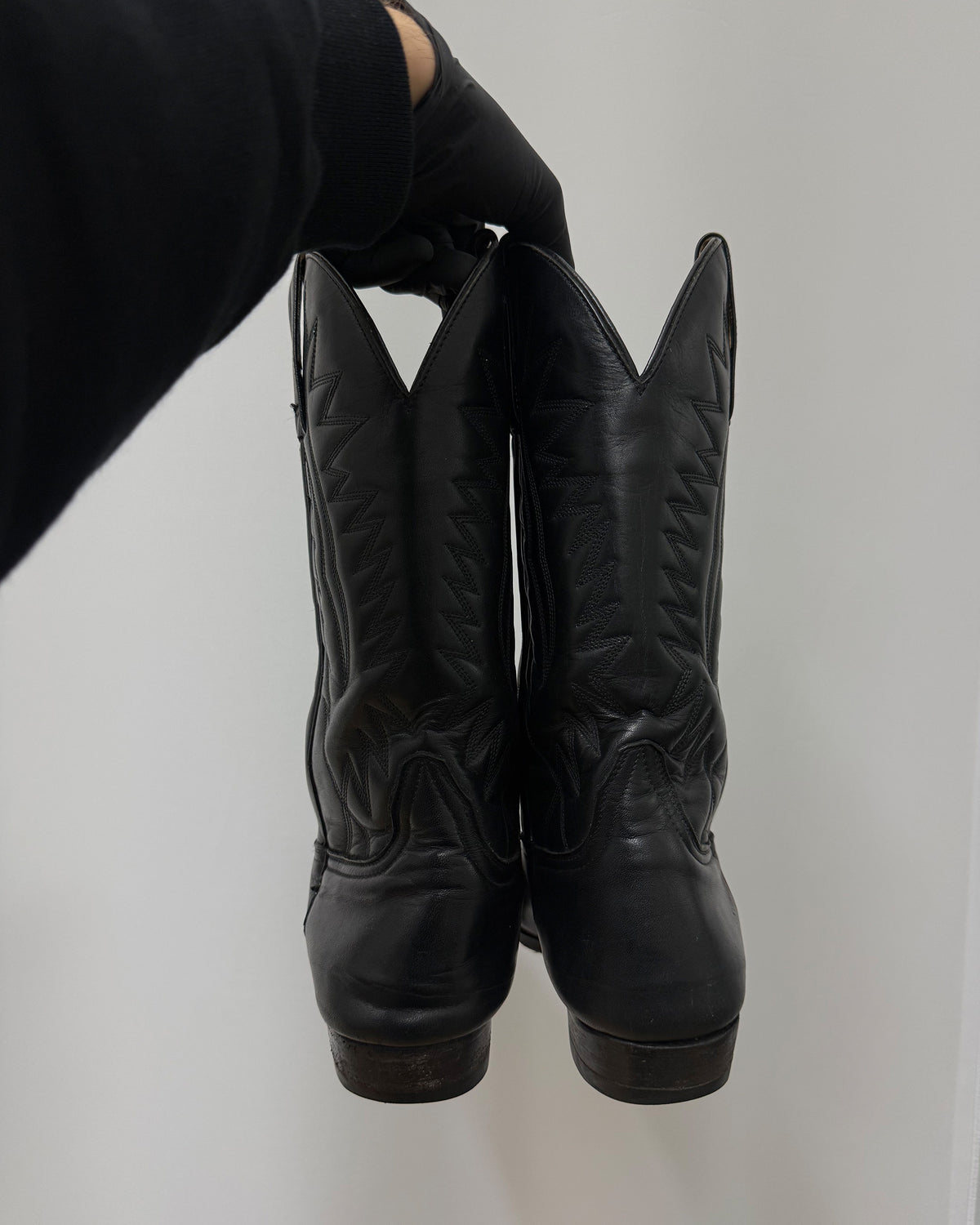 Cowboy Dream 2000s Cowboy Boots Black