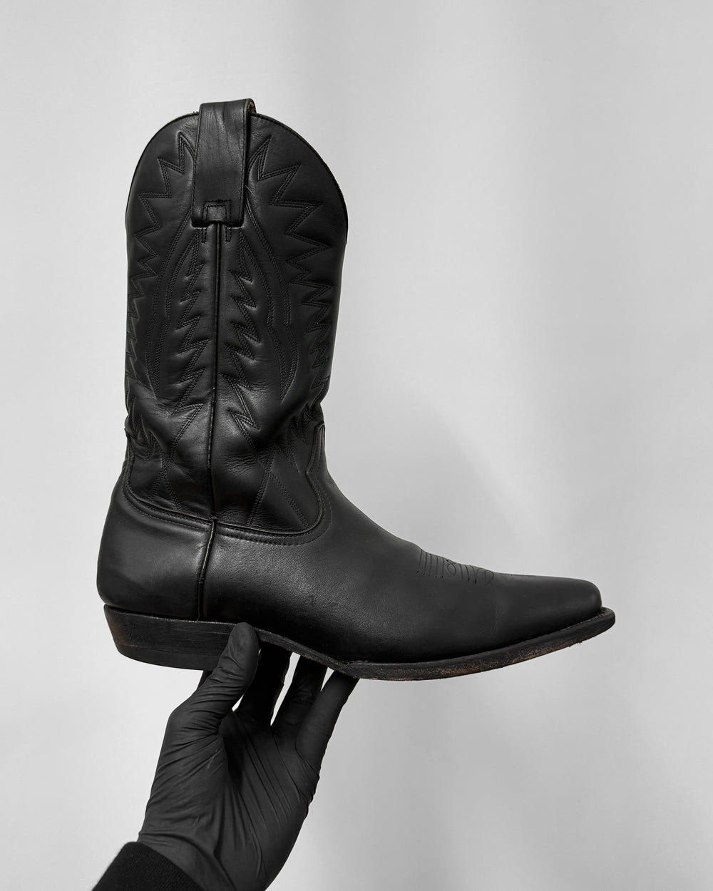 Cowboy Dream 2000s Cowboy Boots Black