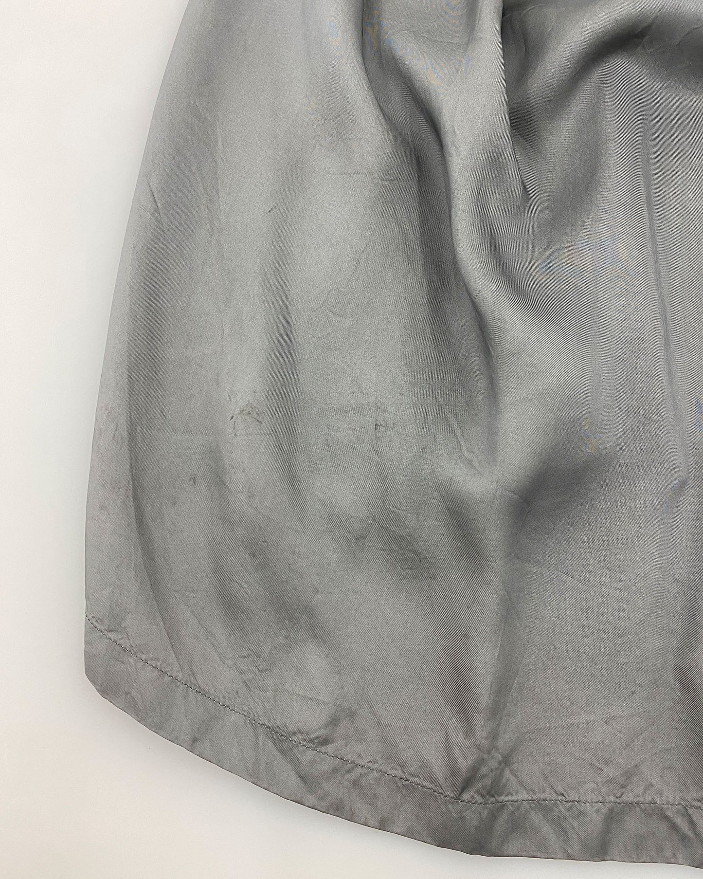 Dries van Noten 2000s Smok Oversized Dress Grey