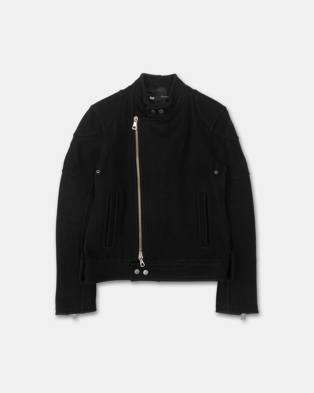 Dsquared2 2000s Racing Wool Jacket Blackx