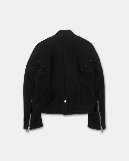Dsquared2 2000s Racing Wool Jacket Black
