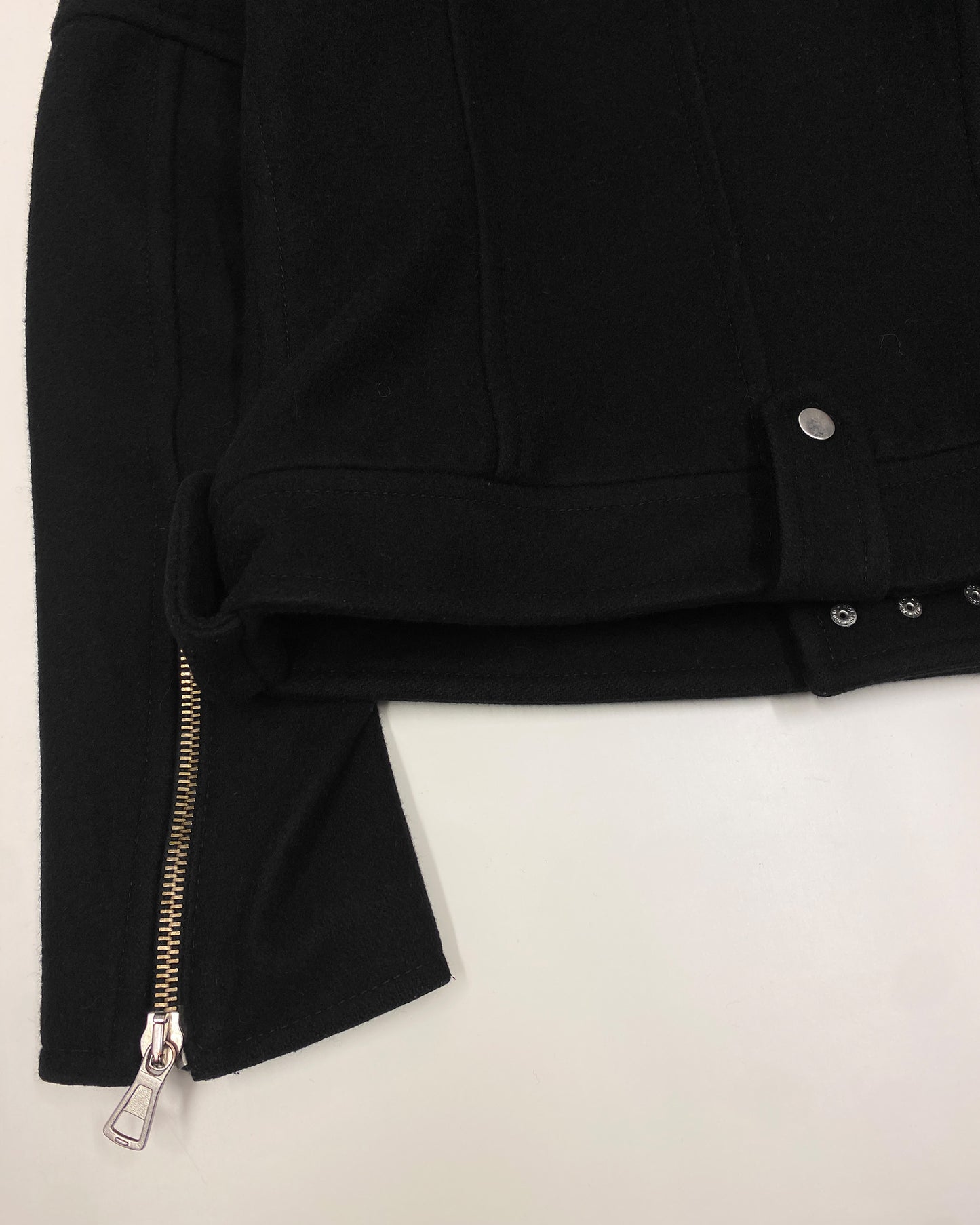 Dsquared2 2000s Racing Wool Jacket Blackx