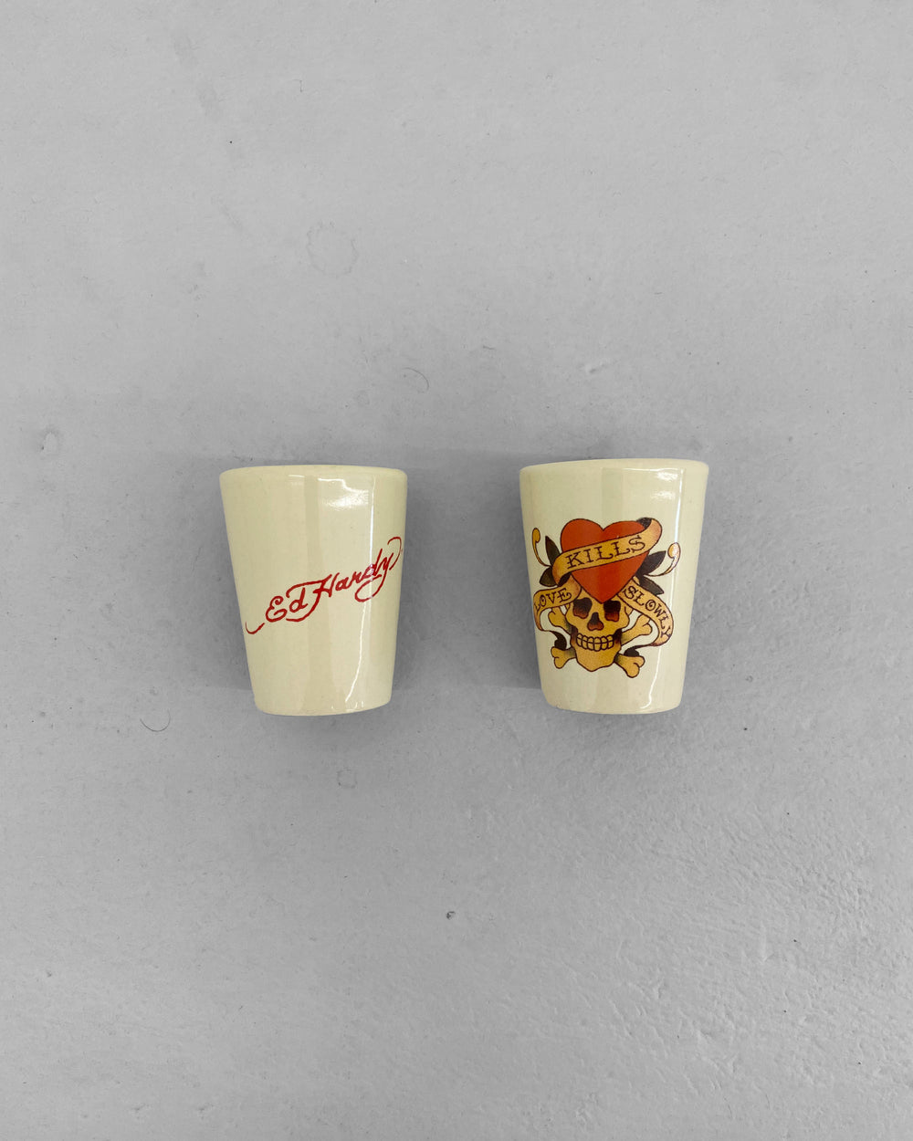 Ed Hardy 2000s Skull Shot Cup Set