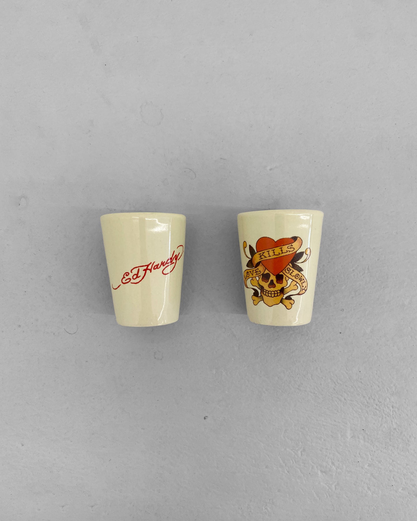 Ed Hardy 2000s Skull Shot Cup Set