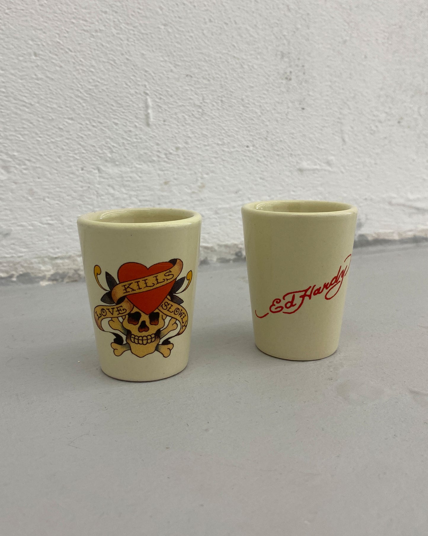 Ed Hardy 2000s Skull Shot Cup Set