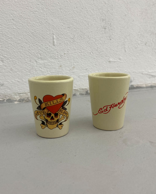 Ed Hardy 2000s Skull Shot Cup Set