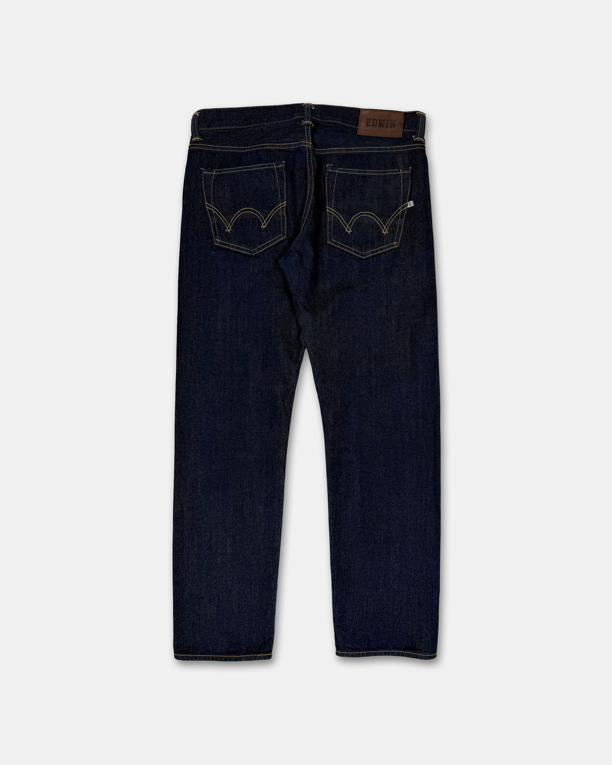 Edwin 2010s Tapered Selvedge Japanese Denim Dark Blue