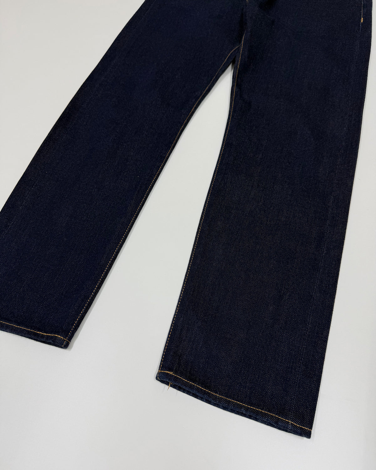 Edwin 2010s Tapered Selvedge Japanese Denim Dark Blue