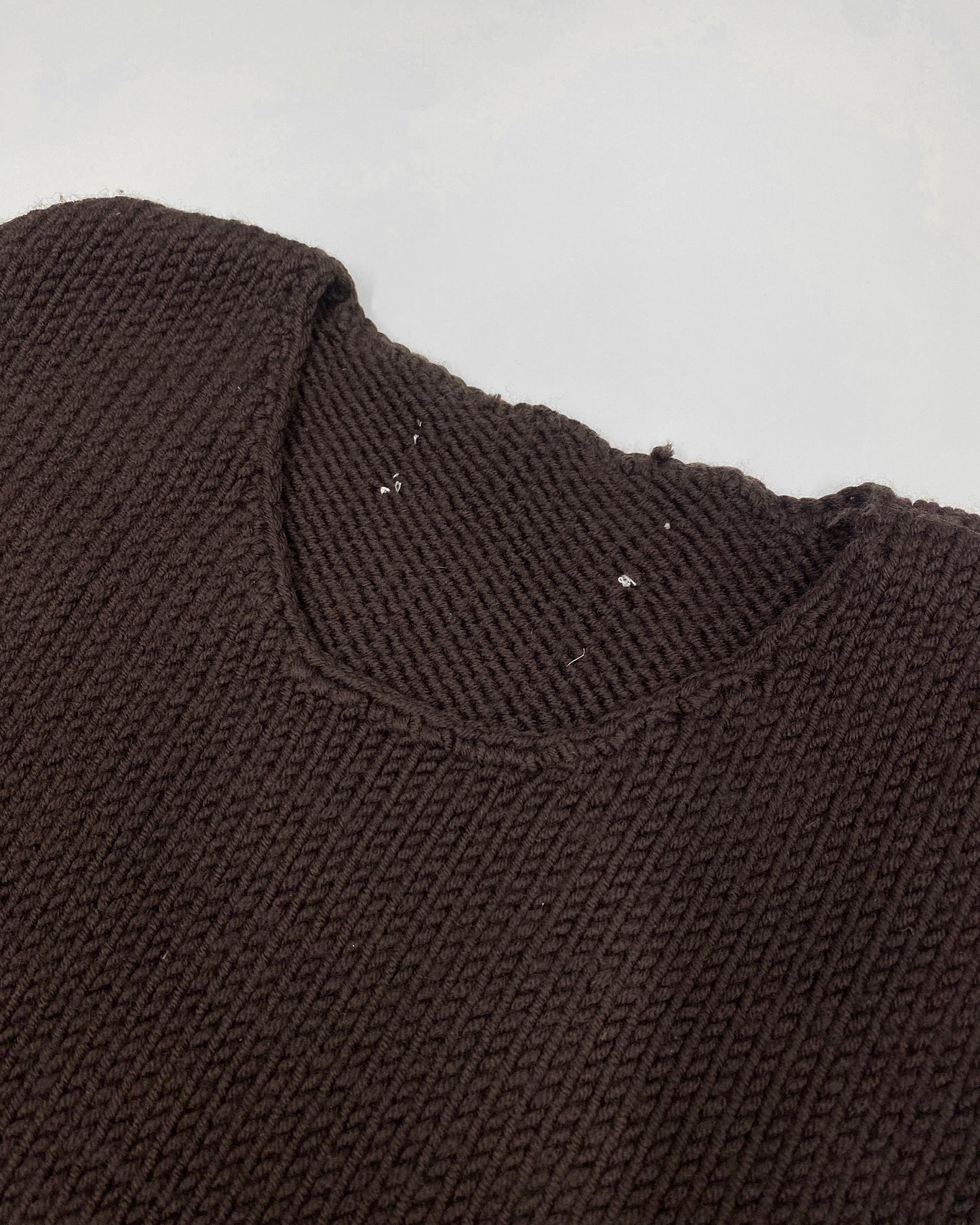 Elternhaus 2000s Tank Knit Sweater Vest Brown