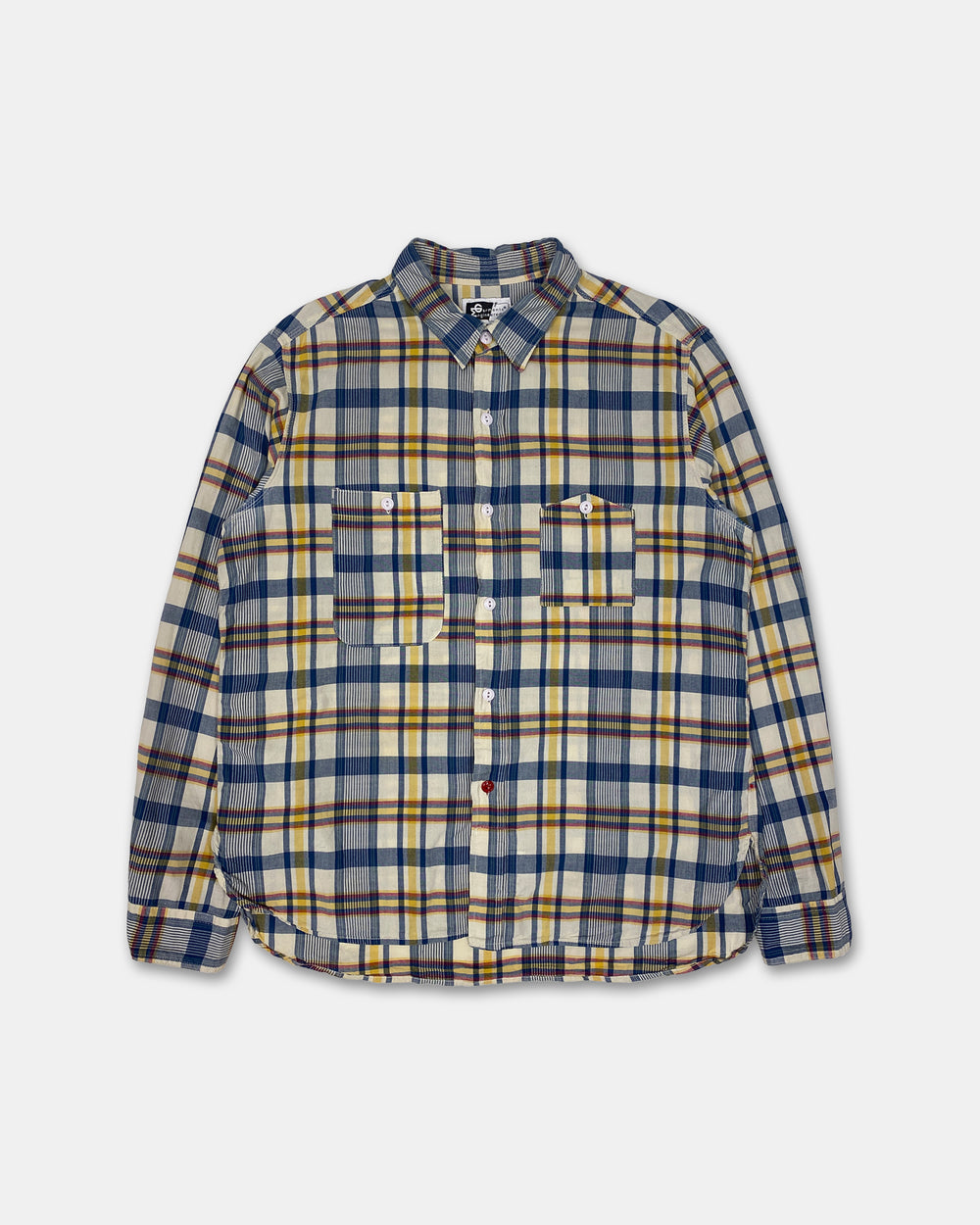 Engineered Garments 2000s Tartan Checkered Work Shirt Multicolor