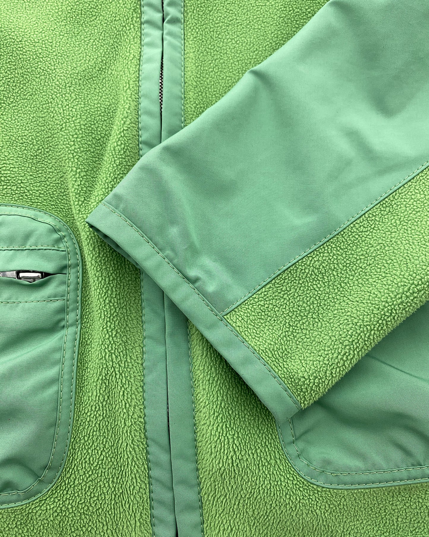 Frauenschuh 1990s Fleece Jacket Green