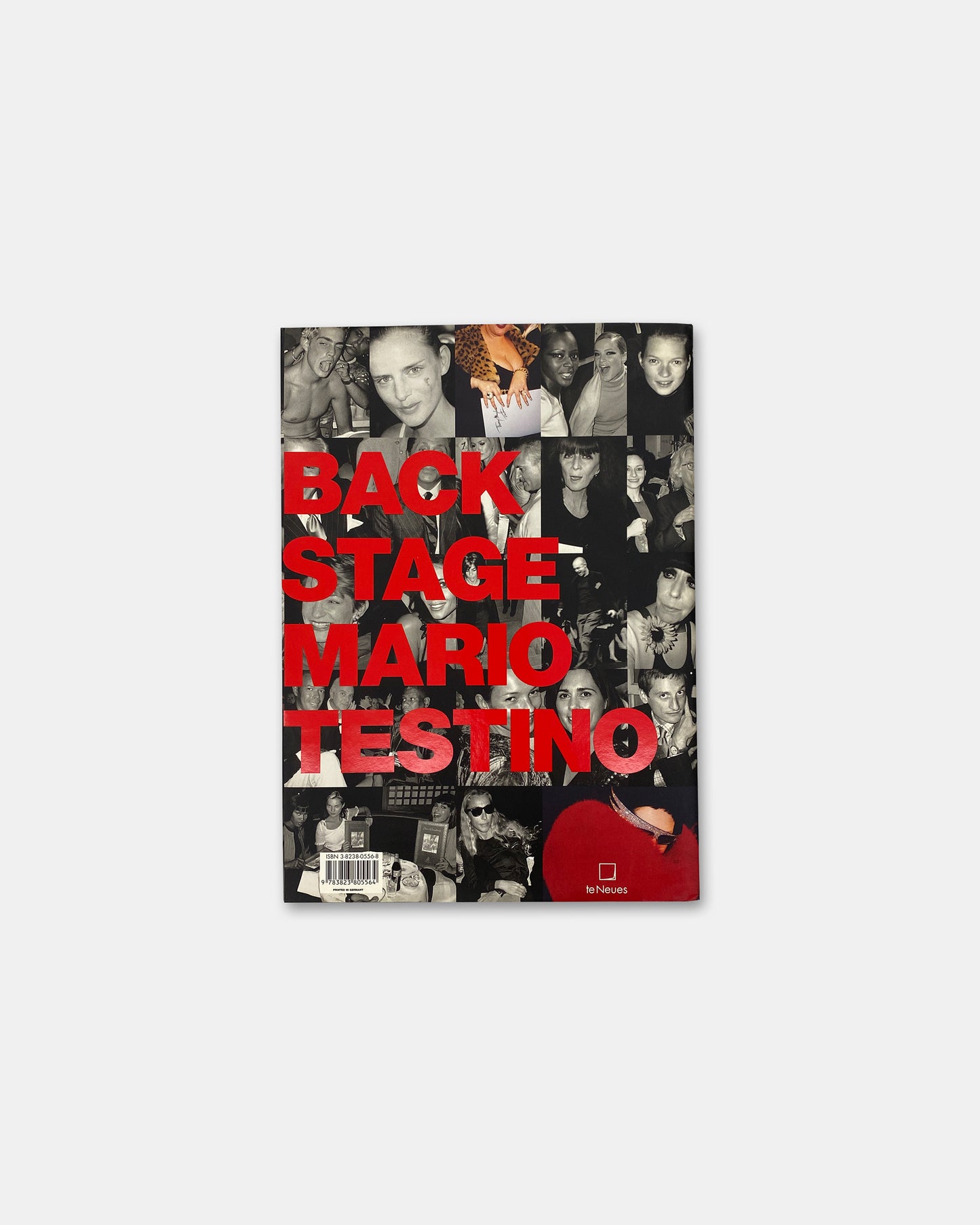 te Neues 1999 Front Row Back Stage Mario Testino Book