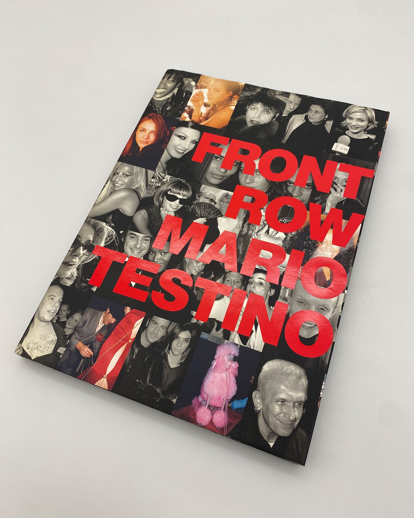 te Neues 1999 Front Row Back Stage Mario Testino Book