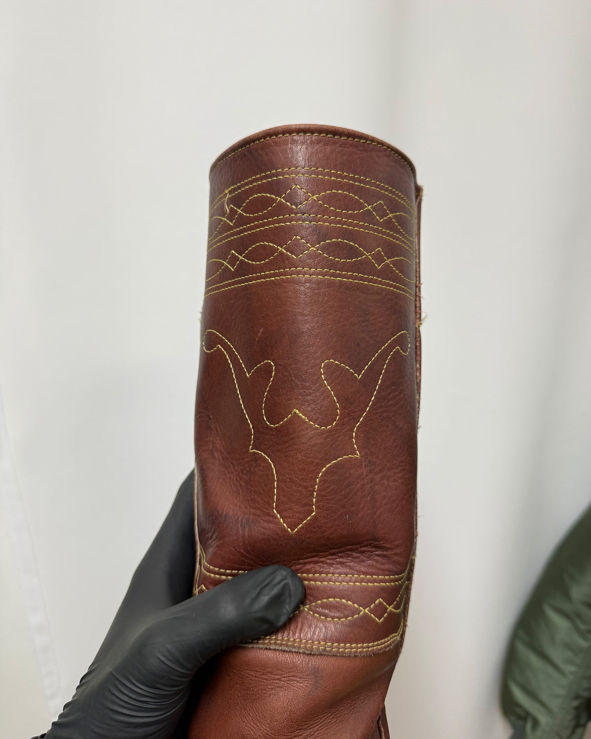 Frye 2000s Campus Stitching Horse Leather Boots Brown