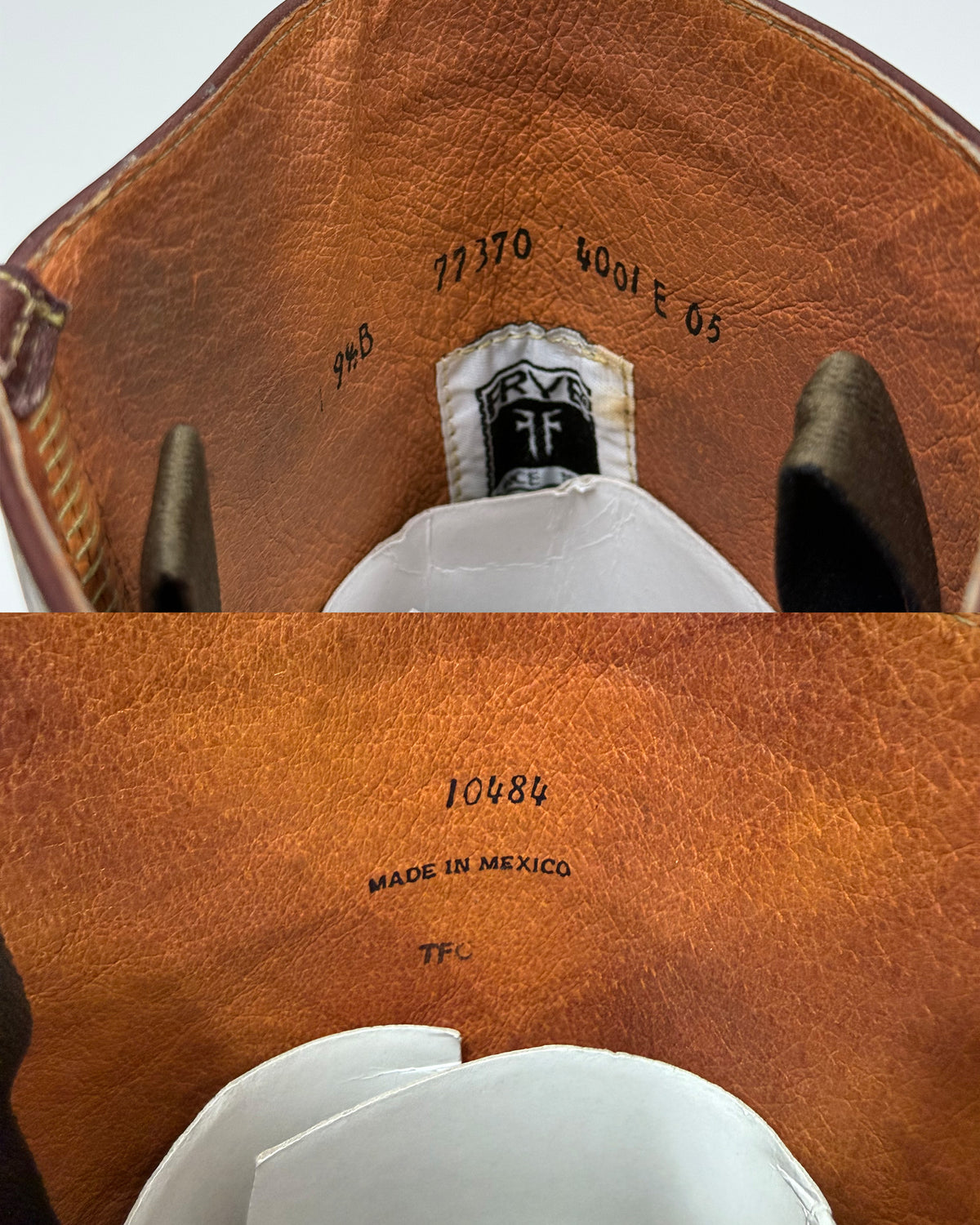 Frye 2000s Campus Stitching Horse Leather Boots Brown