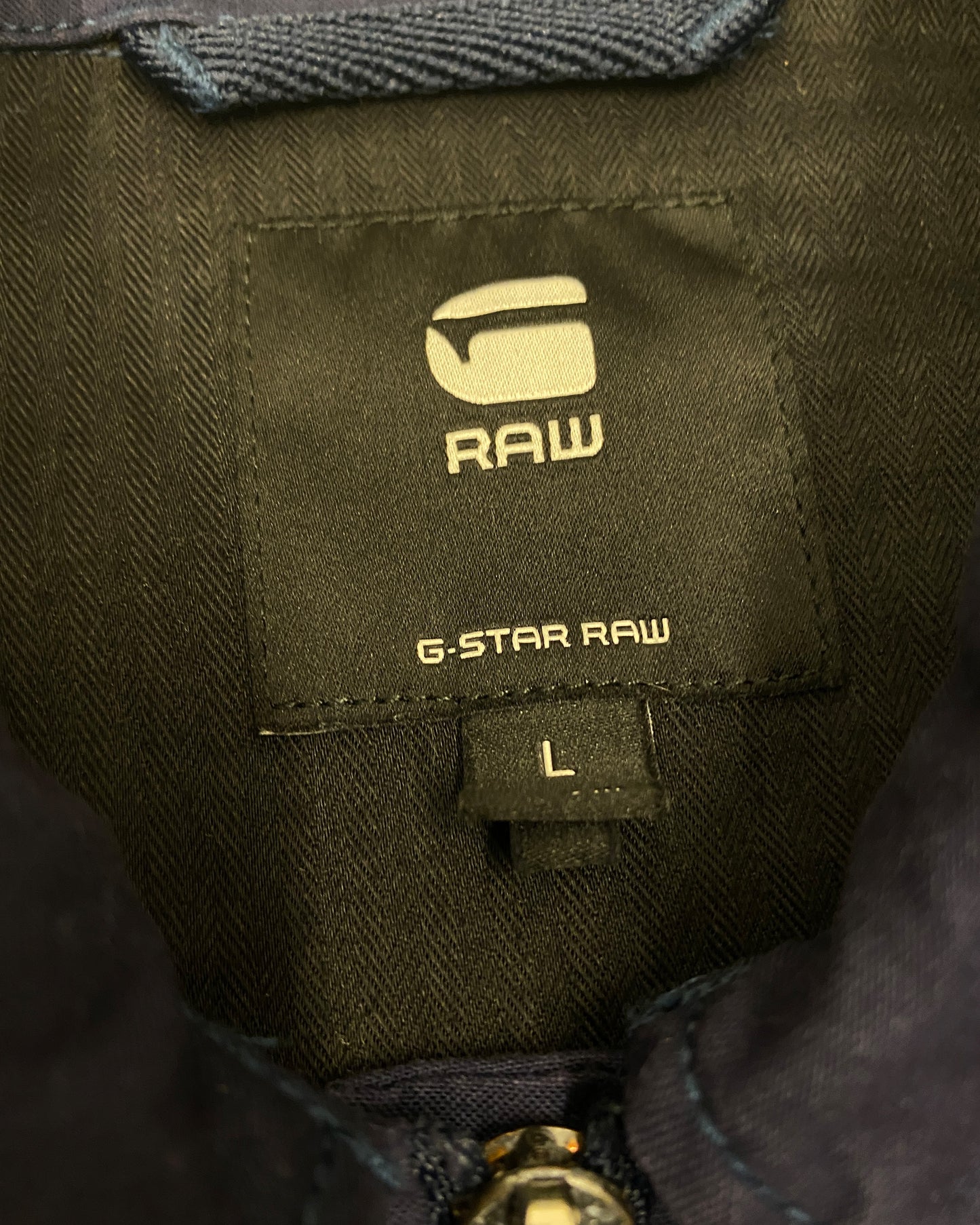 G-Star RAW 2010s Military Officer Blouse Jacket Navy