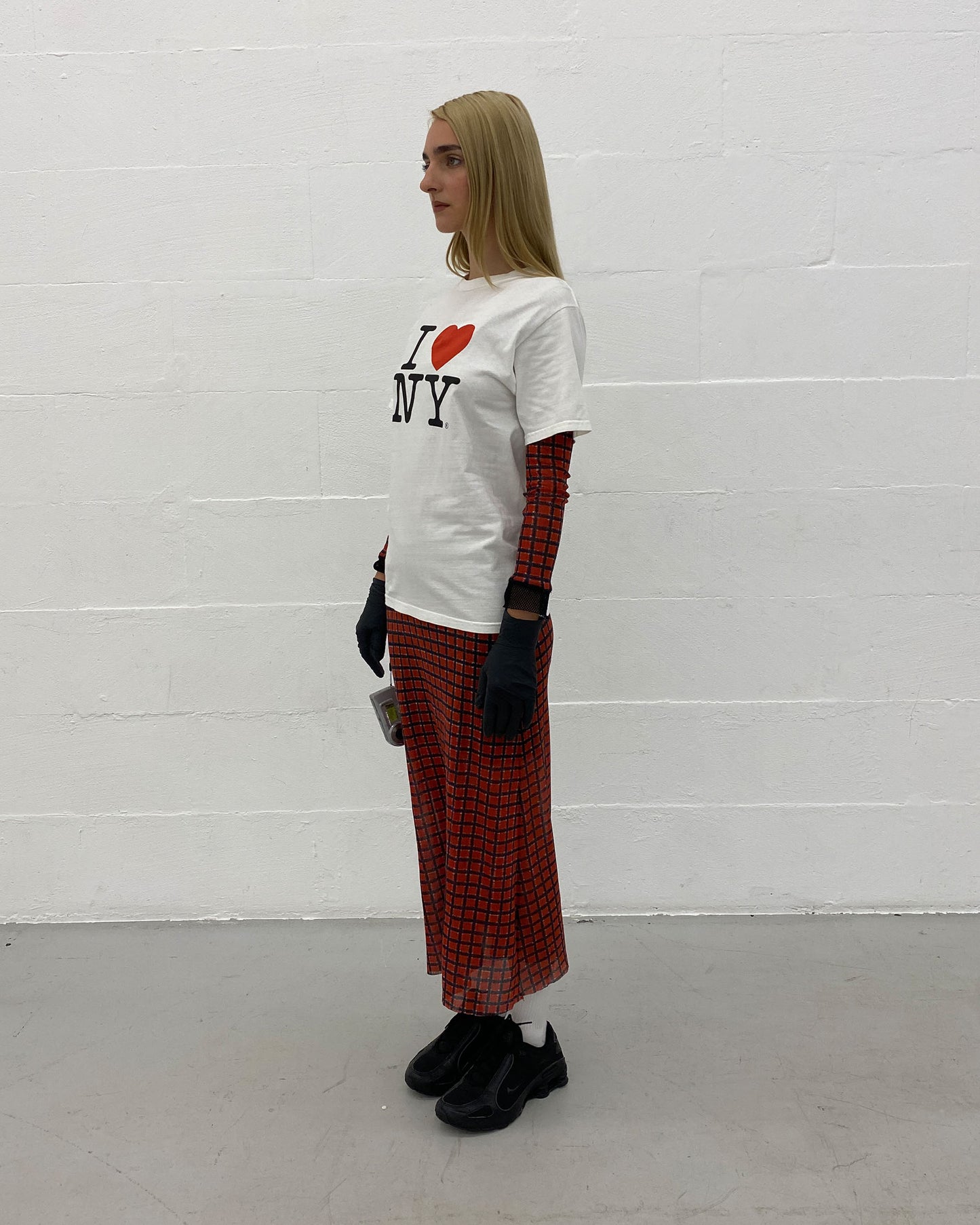 Vintage 2000s I Love NY Tourist T-Shirt White