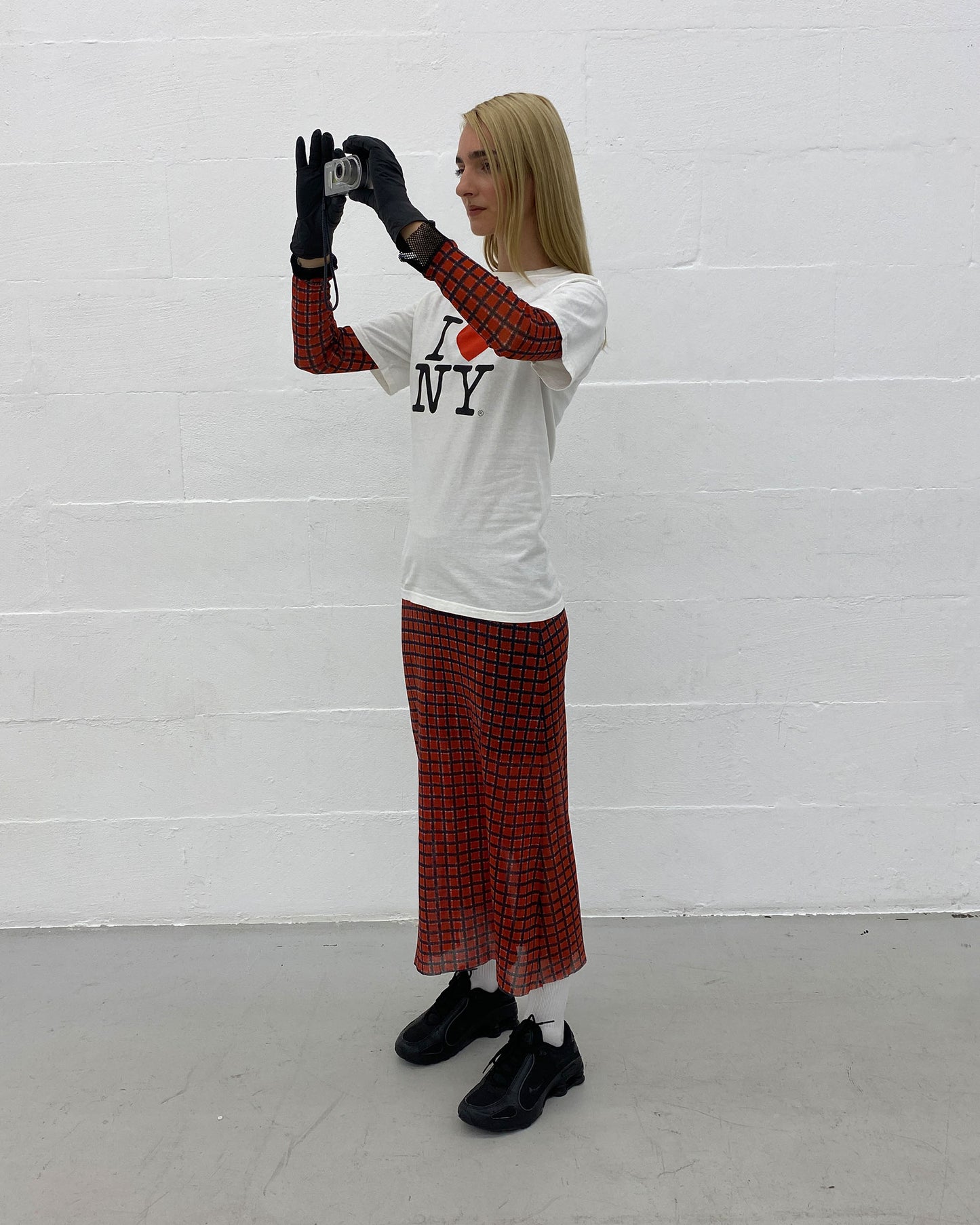 Vintage 2000s I Love NY Tourist T-Shirt White