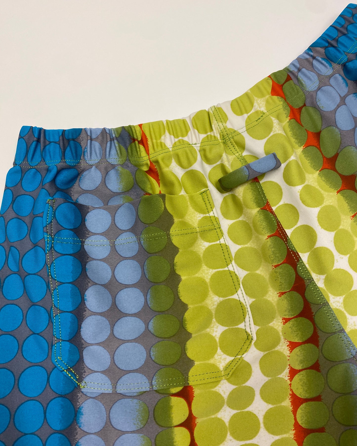 Jean Paul Gaultier Maille AW1995 Cyberdot Bathing Shorts Multicolor
