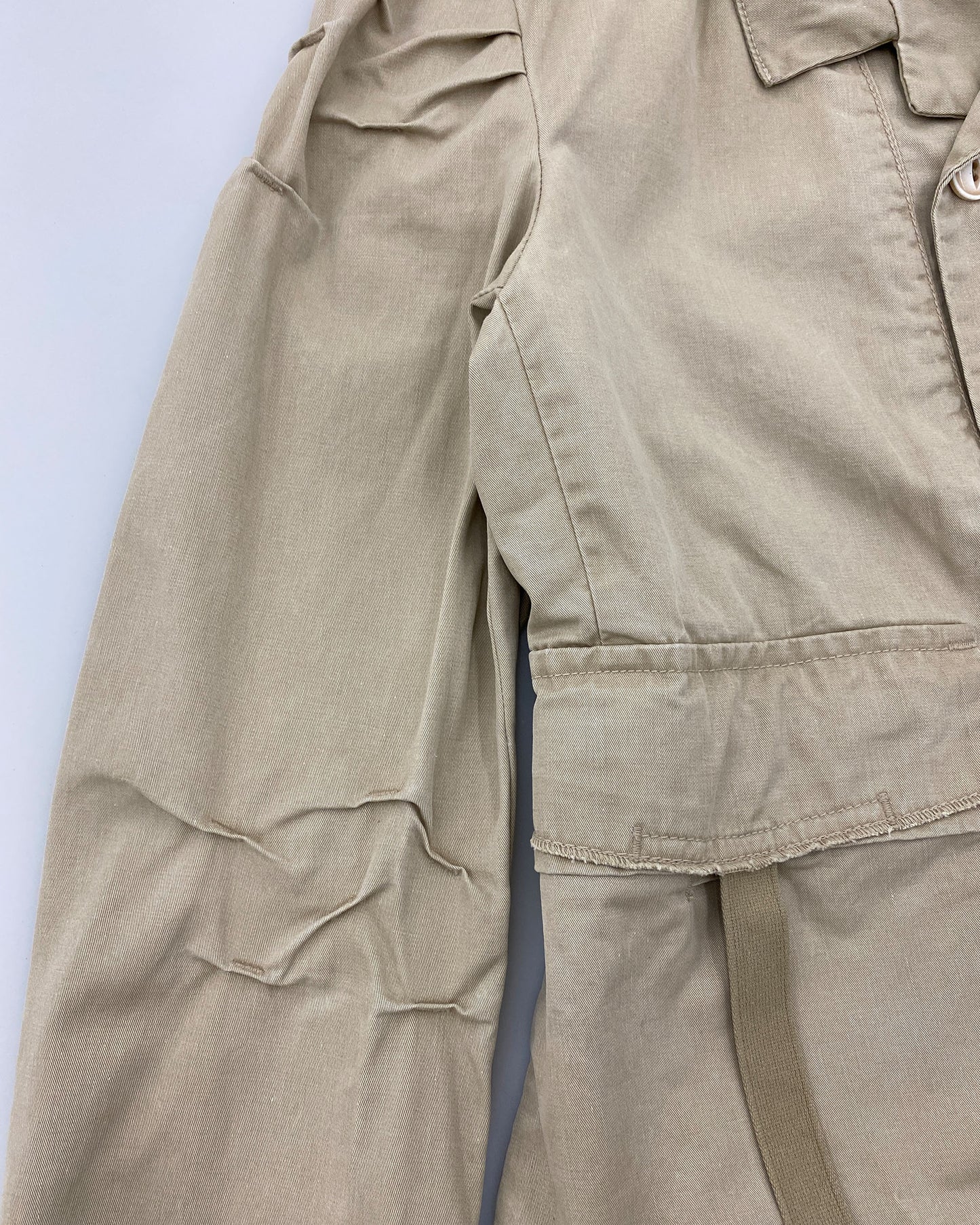 Marithé + François Girbaud 1990s Double Breasted Jacket Beige