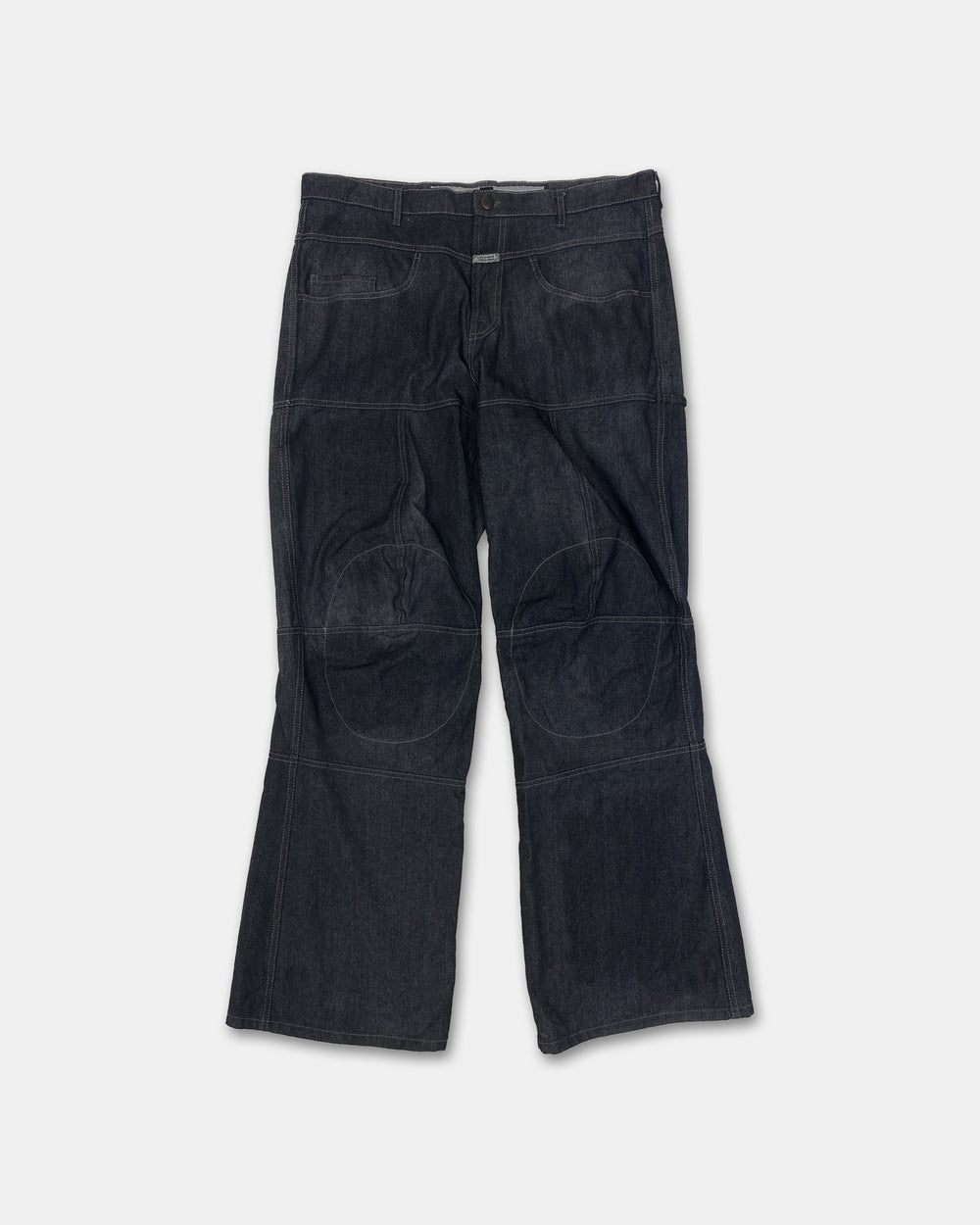 Marithé + François Girbaud 2000s Carptender Denim Dark Blue