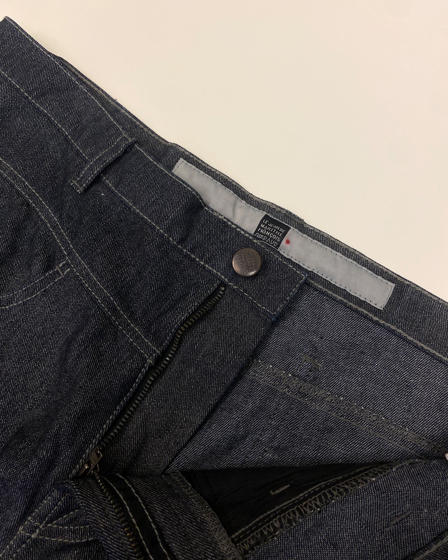 Marithé + François Girbaud 2000s Carptender Denim Dark Blue