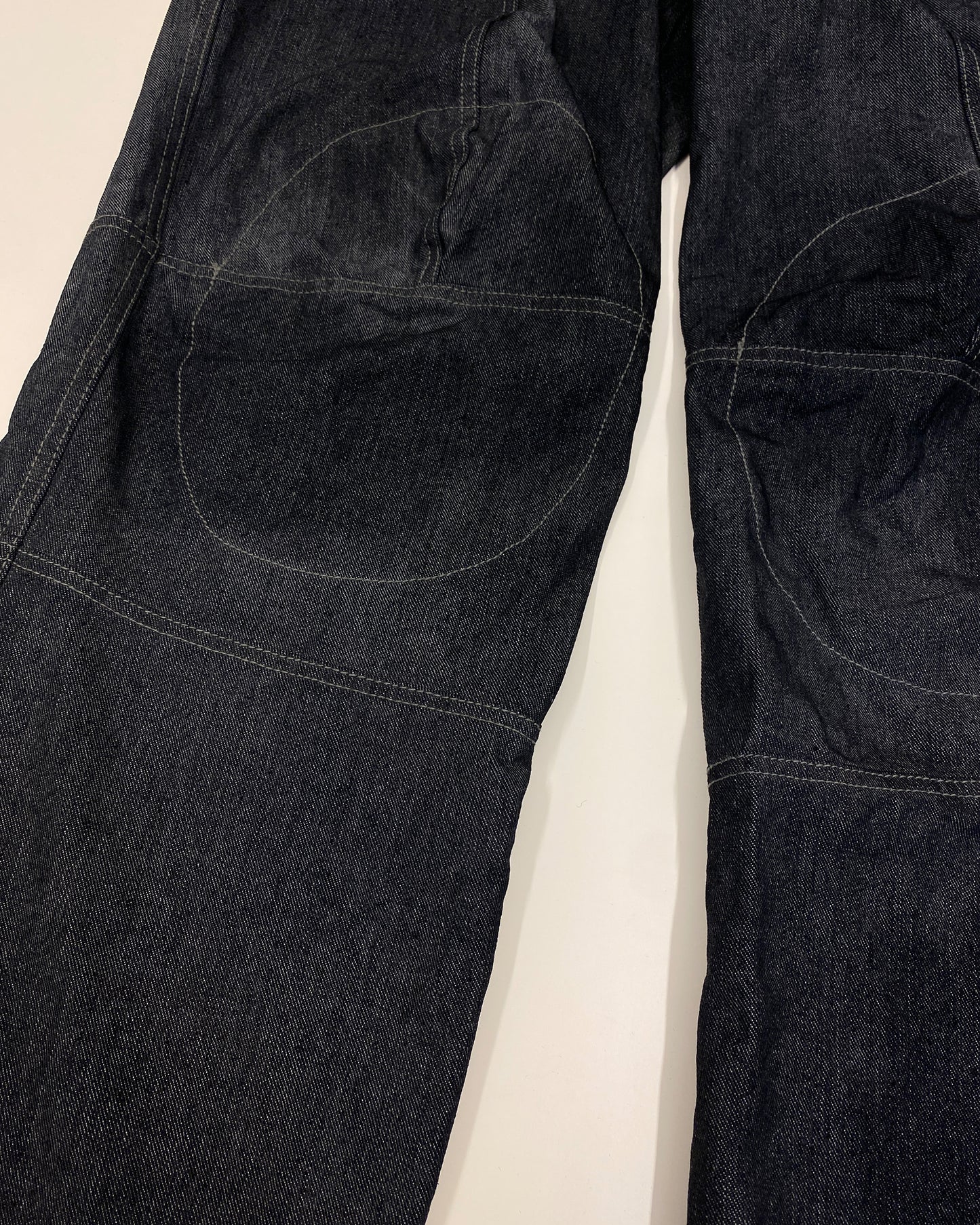 Marithé + François Girbaud 2000s Carptender Denim Dark Blue