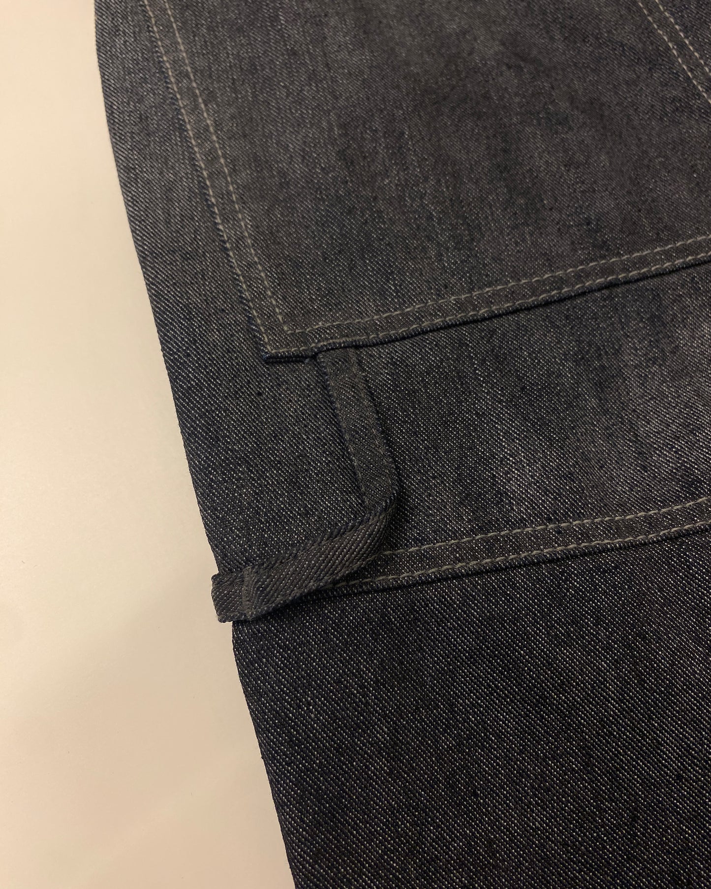 Marithé + François Girbaud 2000s Carptender Denim Dark Blue